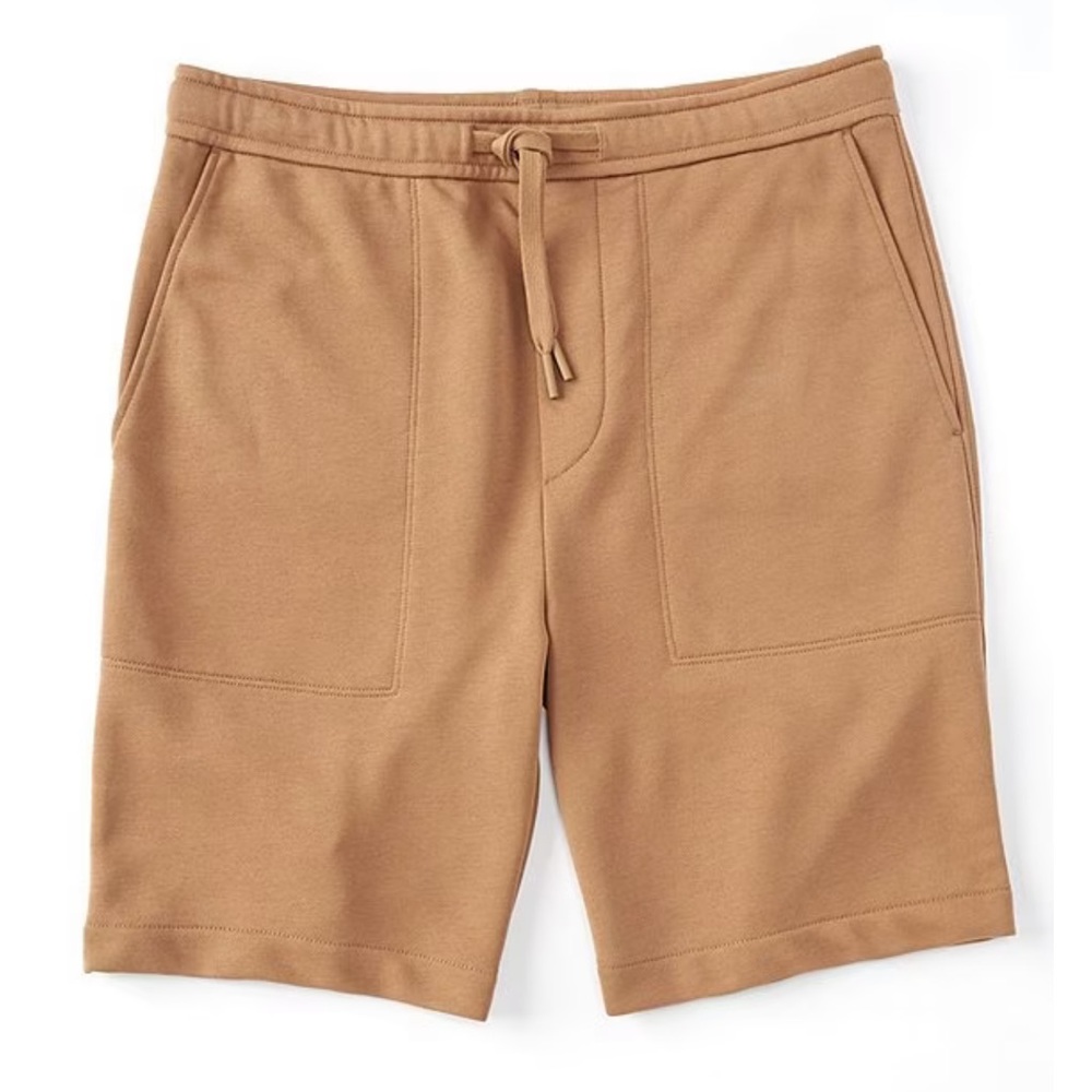 Murano Liquid Luxury French Terry Knit 8" Inseam Shorts.